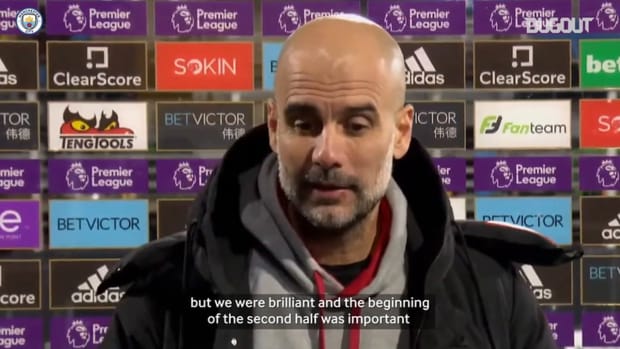 Guardiola: 'A goal for Agüero means everything to him'